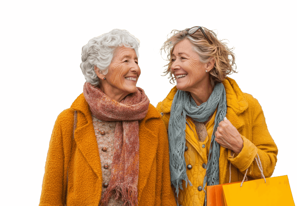 Illustration of patients representing patient resources and support